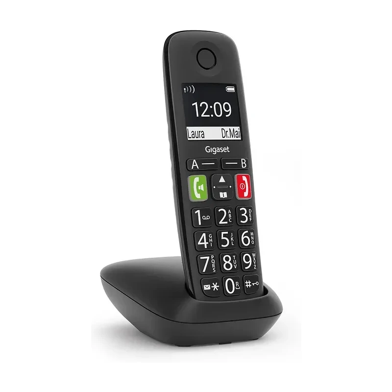 GIGASET WIRELESS PHONE E290 BLACK (S30852-H2901-D201) 2