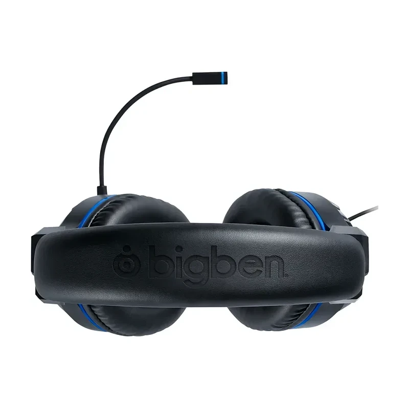 NACON BIGBEN GAMING HEADPHONES WITH MICROPHONE PS4 V3 BLACK/BLUE PS4OFHEADSETV3 4