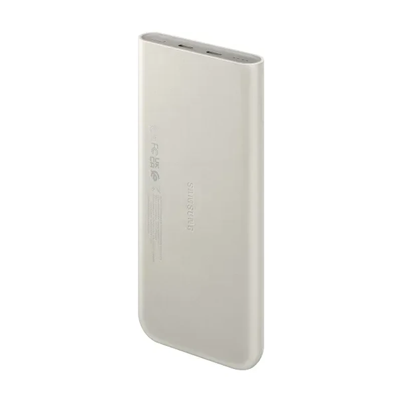 SAMSUNG POWER BANK 10.000MAH 25W MAX DUALPORT 2XUSB-C  BEIGE EB-P3400XUEGEU 4